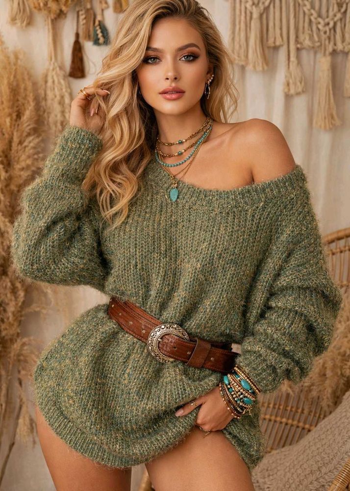 🎁Buy1 Get1 Free Cozy Knit Sweater B