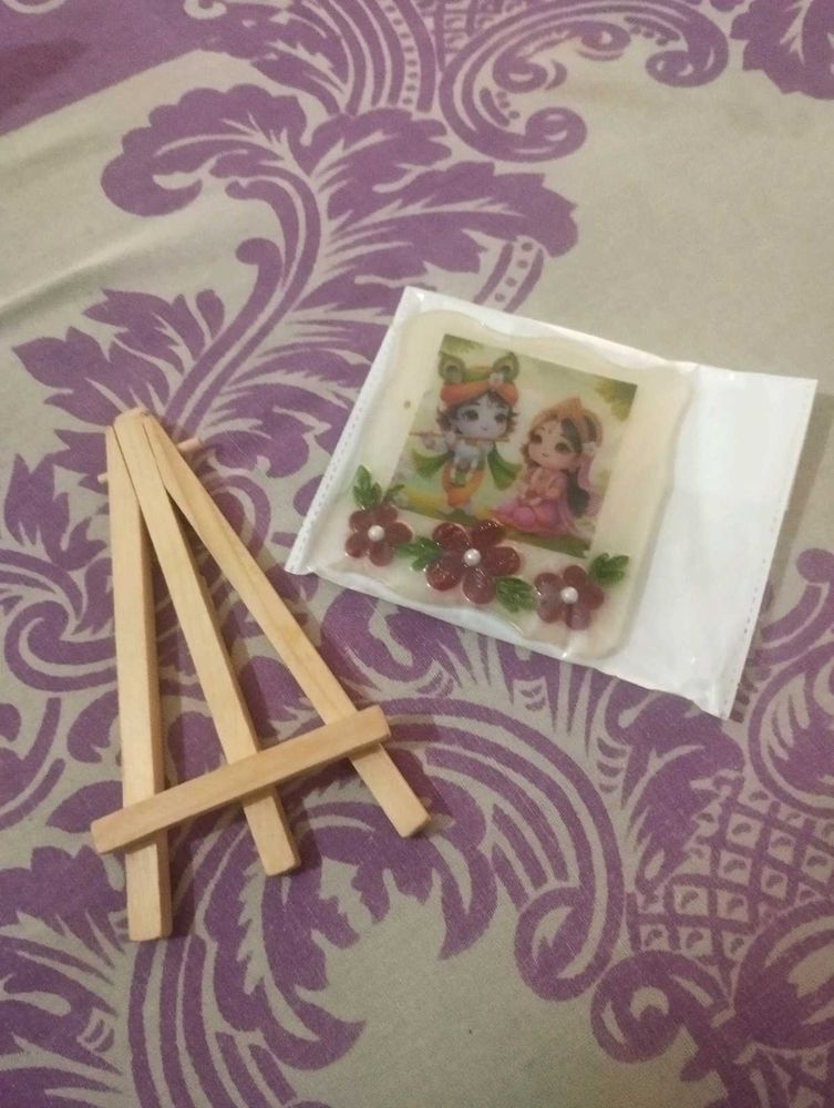 Radha Krishna Showpiece with Stand