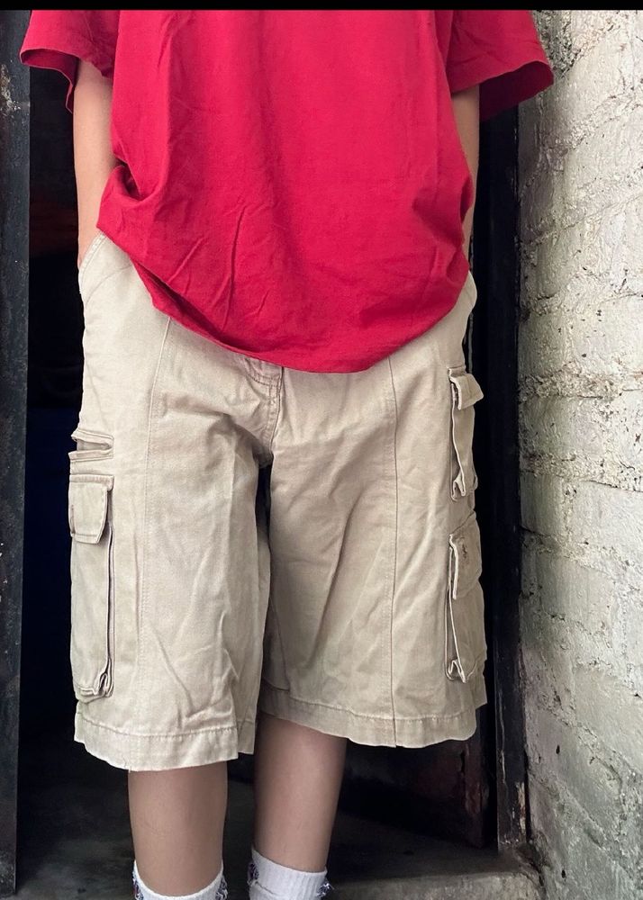 Multiple Pockets Jorts