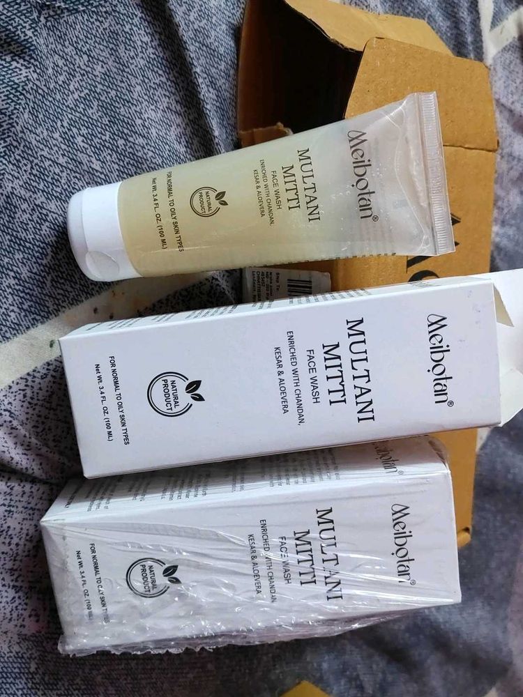 Multani Mitti Face Wash Pack Of 2