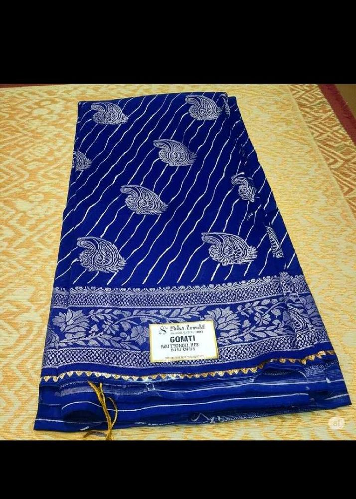 Elegant Blue Saree
