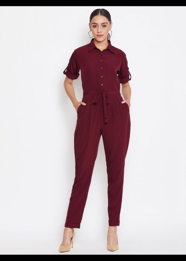 Uptownie Roll Up Jumpsuit