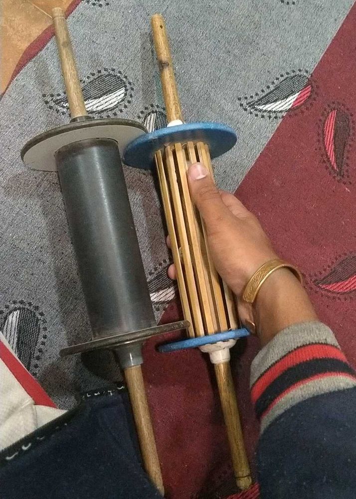 two kite flying charkhis 🔥