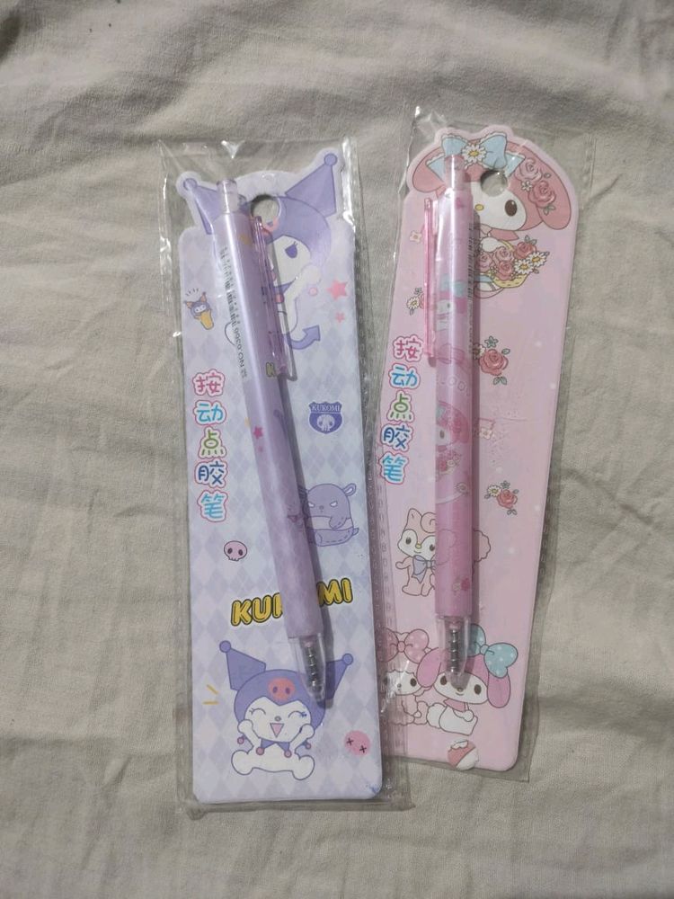 Glue Pen Stick Kawaii Aesthetic Sanrio Stationary