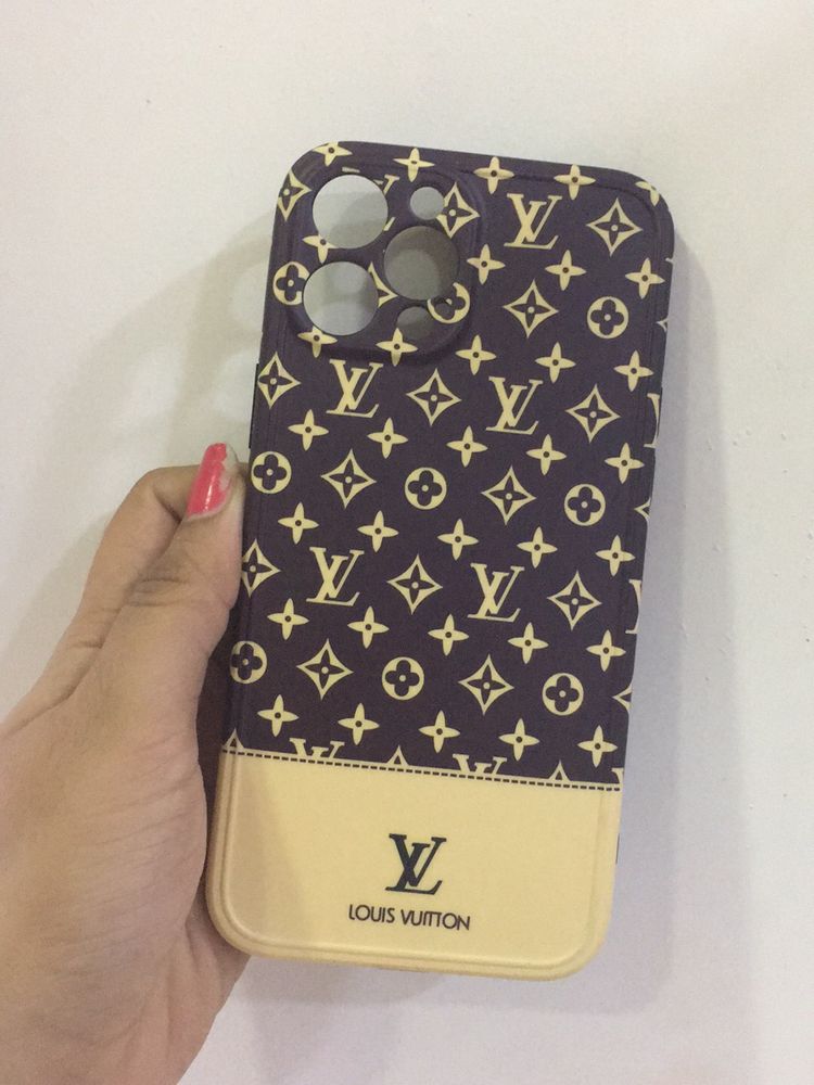 IPhone12ProMax LV Brand Print Phone Cover Case