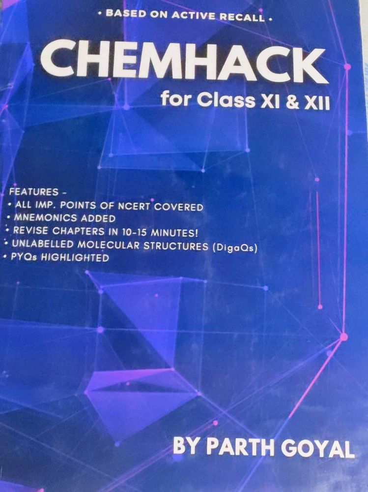 Chemhack By Parth Goyal