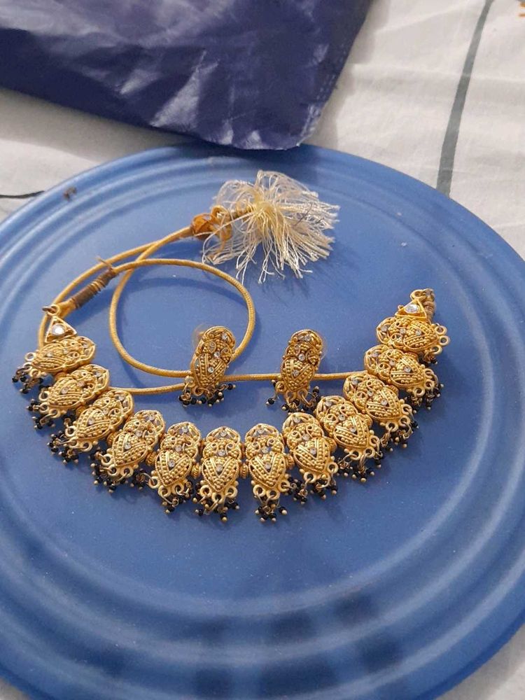 Necklace Set With Earrings