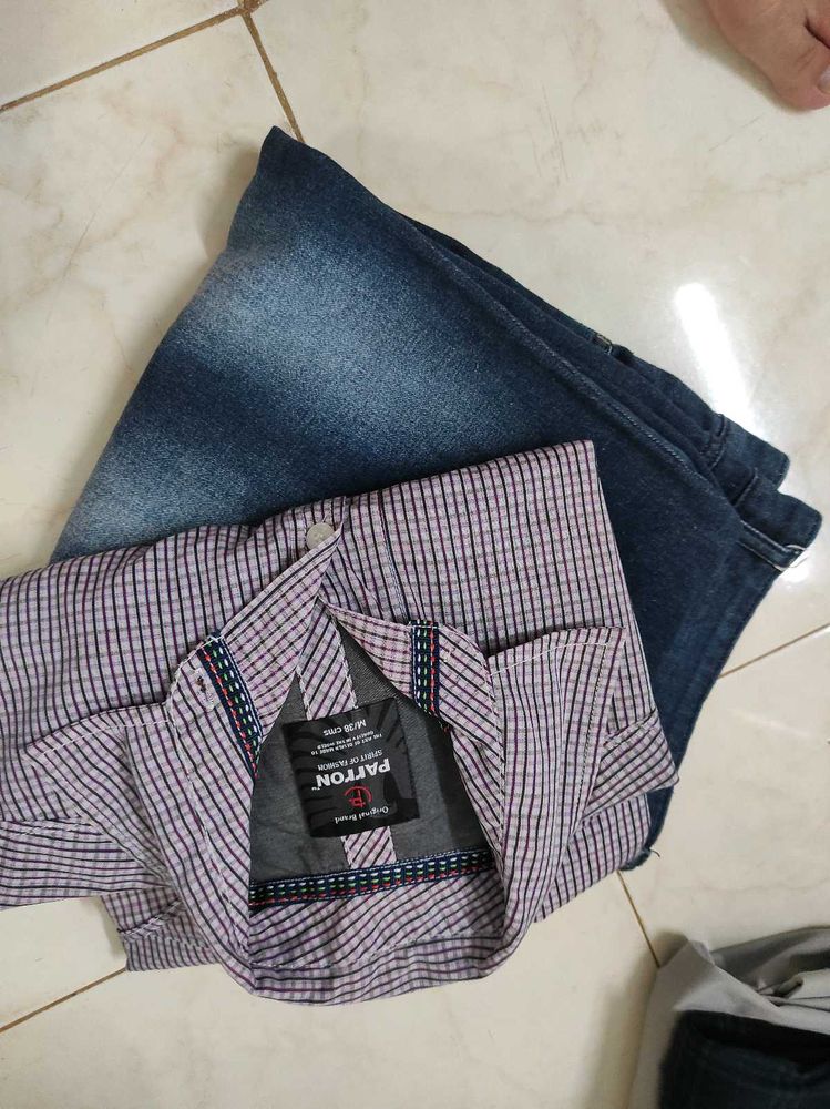 Jeans And Shirt ..Still New