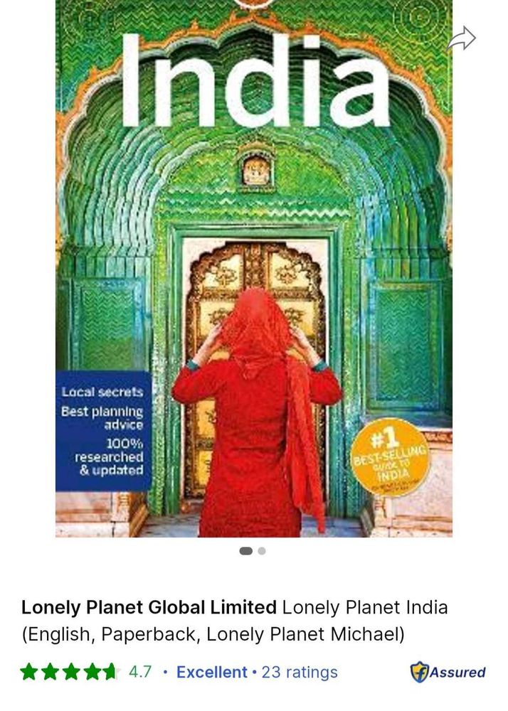 Lonely Planet India Travel Guide