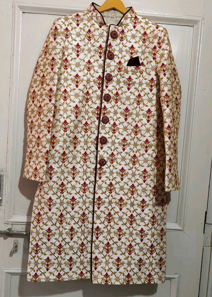 Geometric Pattern Sherwani