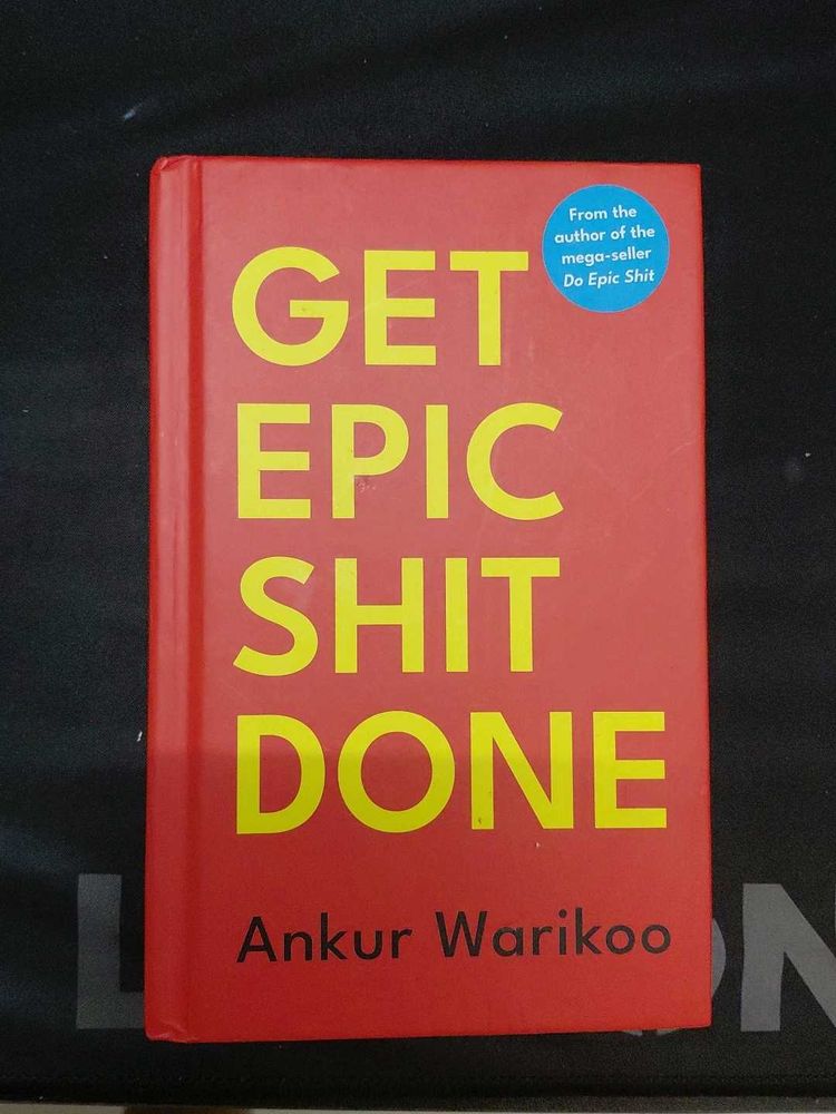Get Epic s*it Done Self Help Book