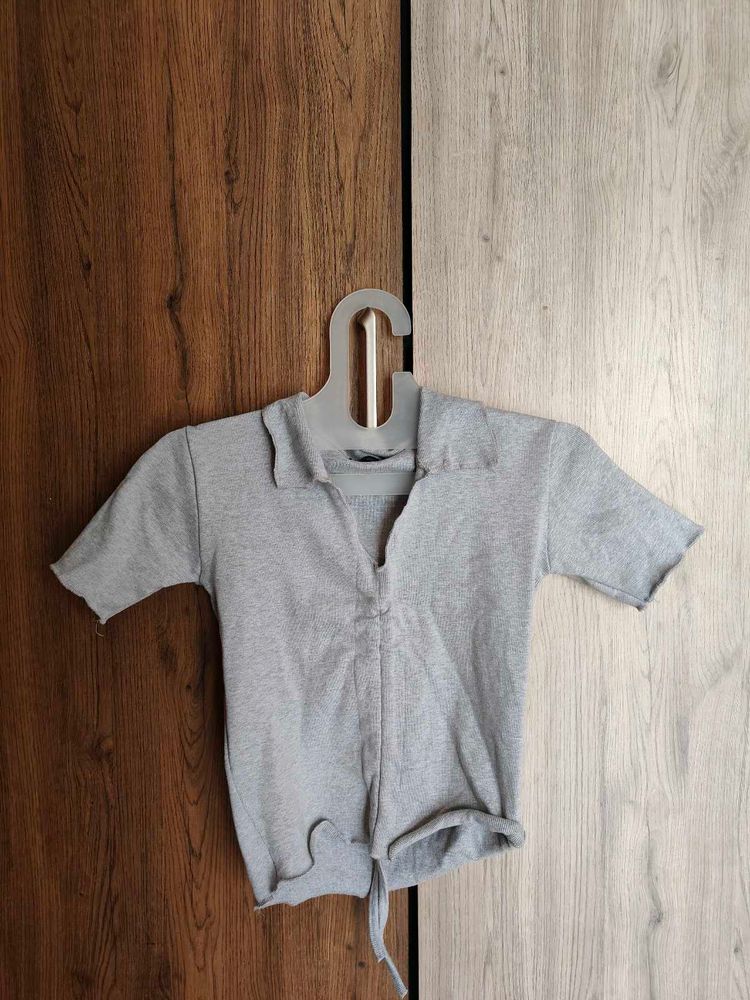 Stylish Grey Top 🩶