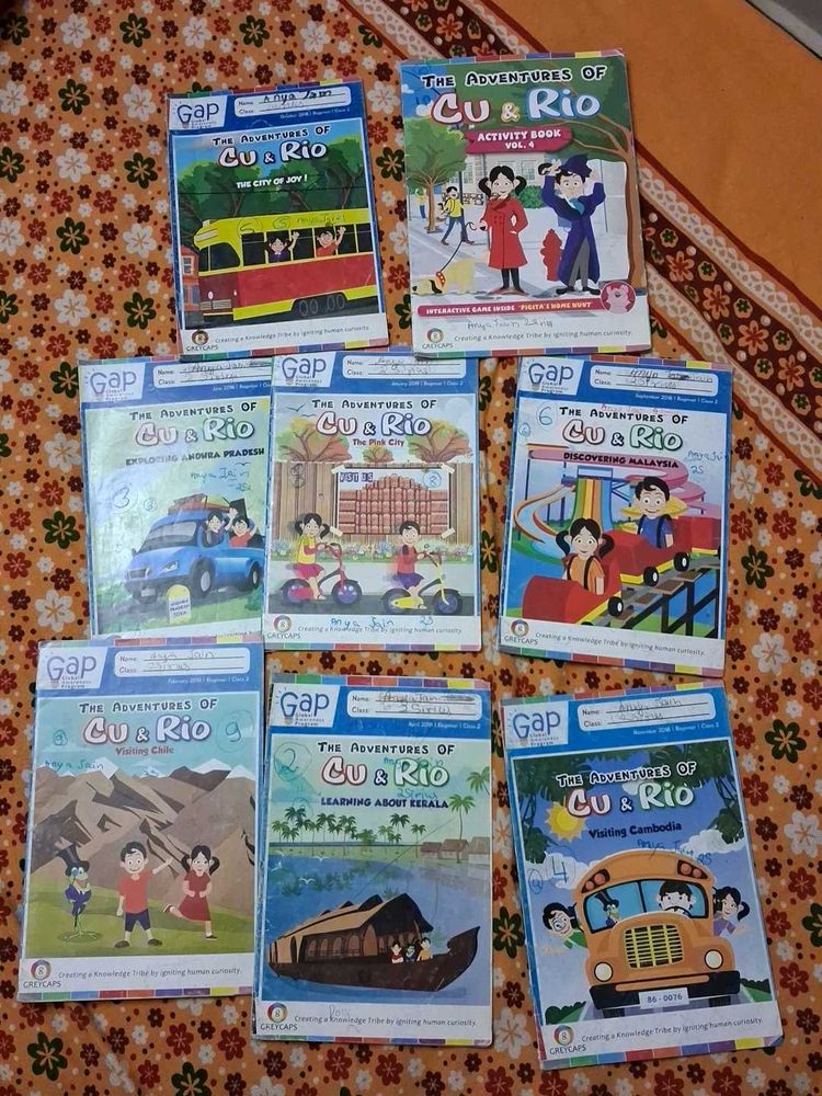 Adventures of Cu &amp; Rio Books