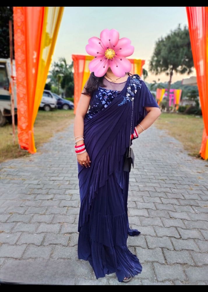 Ready To Wear Saree With Blouse