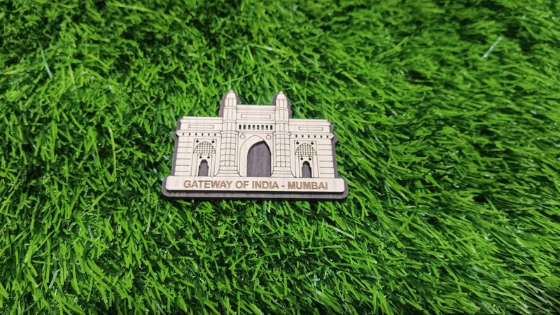 Wooden Fridge Magnet.