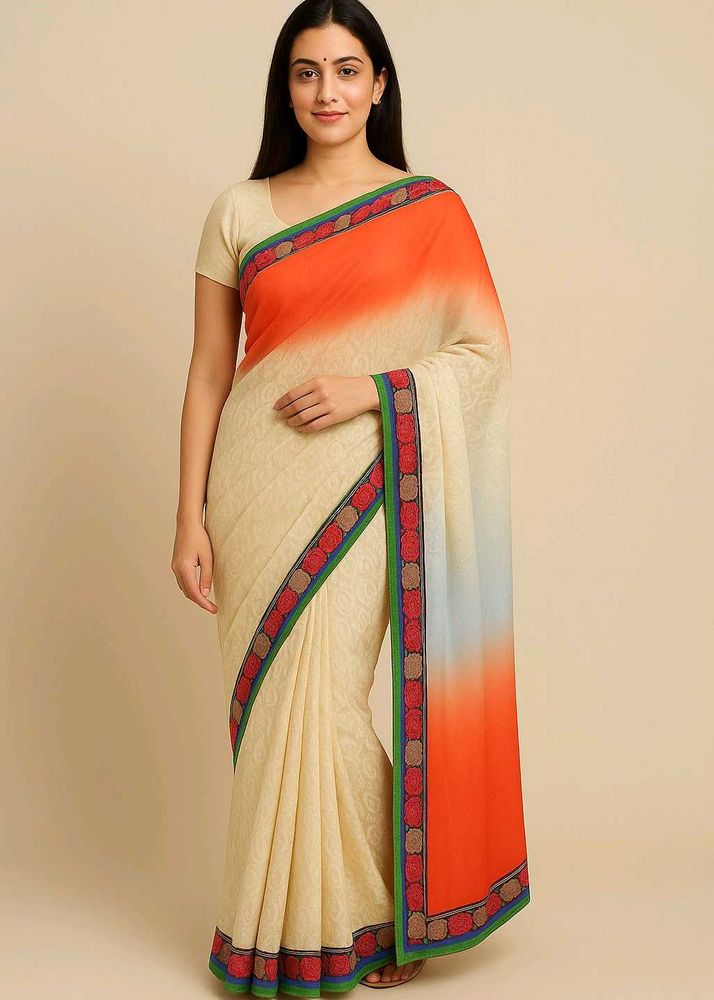 Elegant Ombre Saree