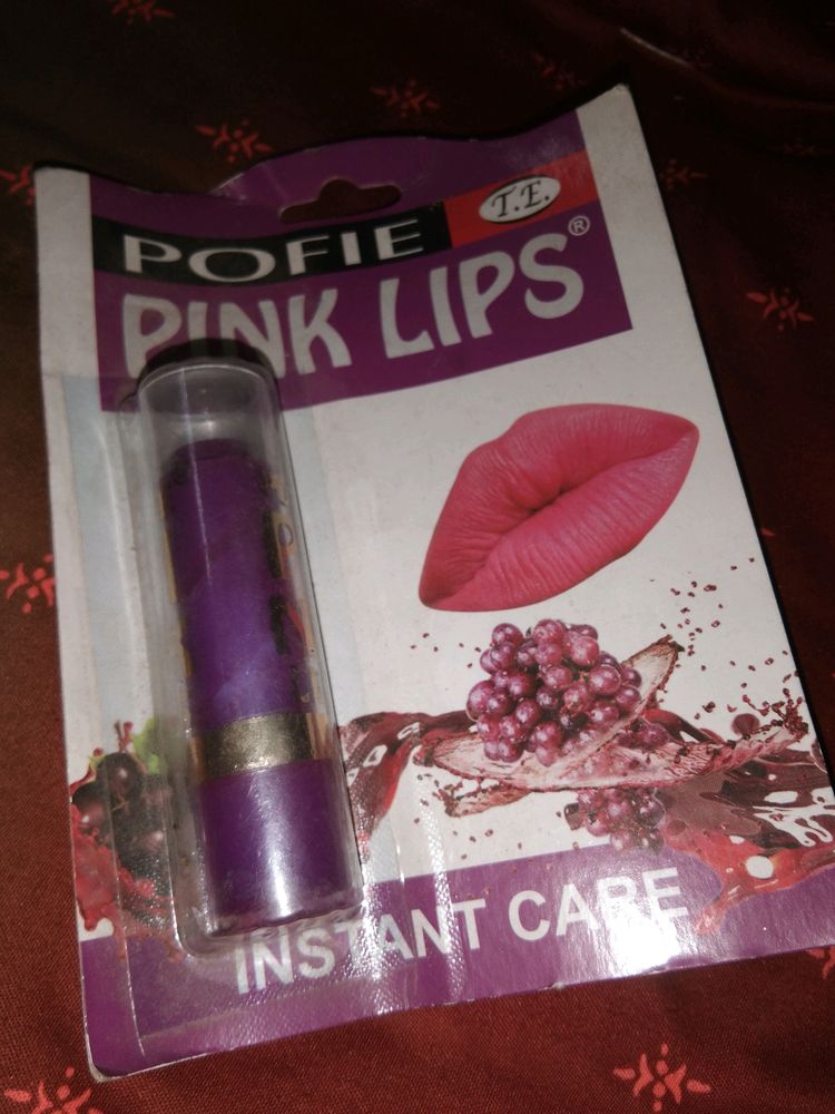 PINK LIPS(INSTANT CARE)AND CHERRY LIP BALM