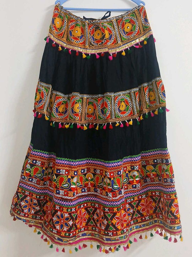 Colorful Embroidered Lehenga For Navratri