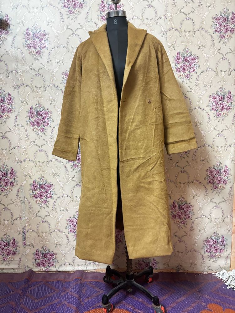 Vintage Long Warm Tan  Coat