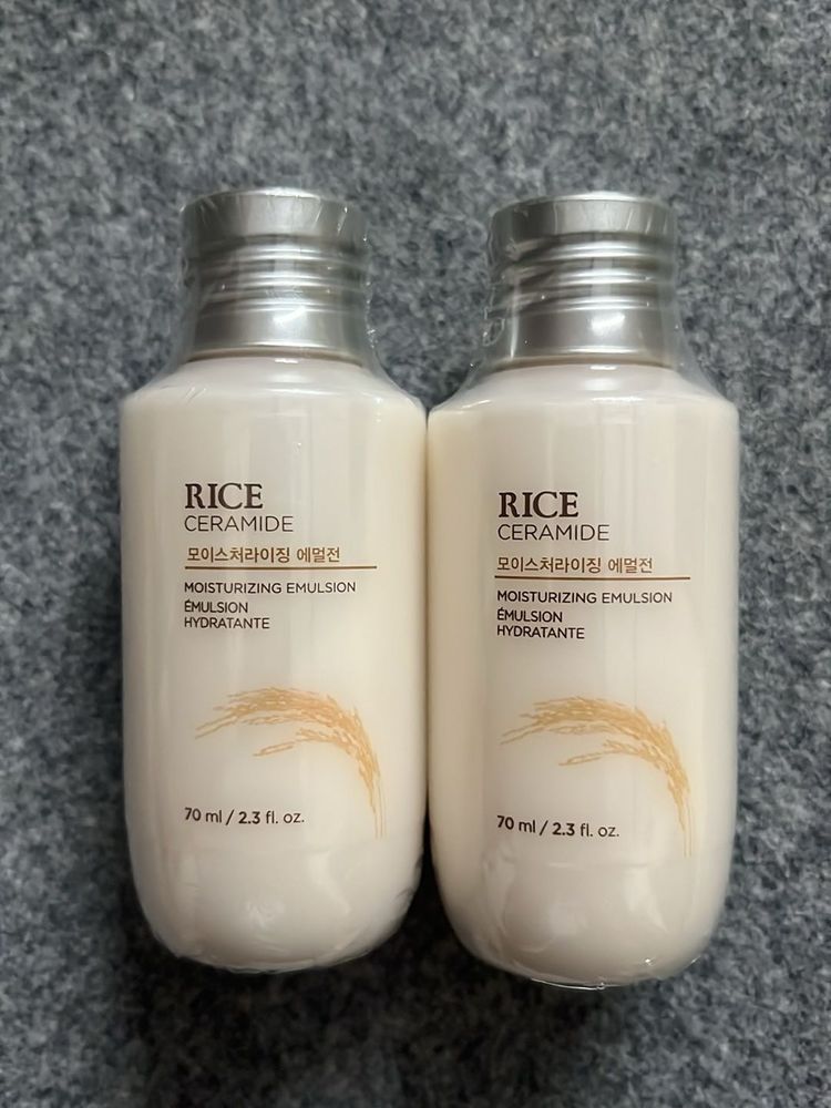 The face Shop Rice Ceramide Emulsion Pack 2