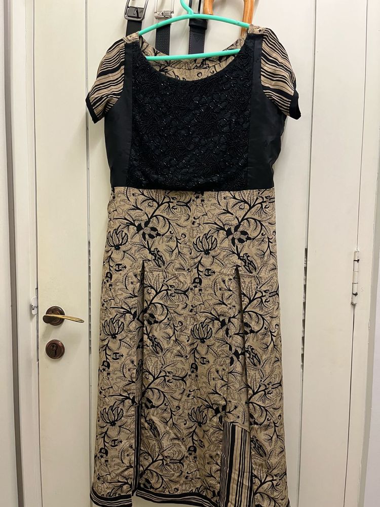 Pure Crepe Indo Western Top