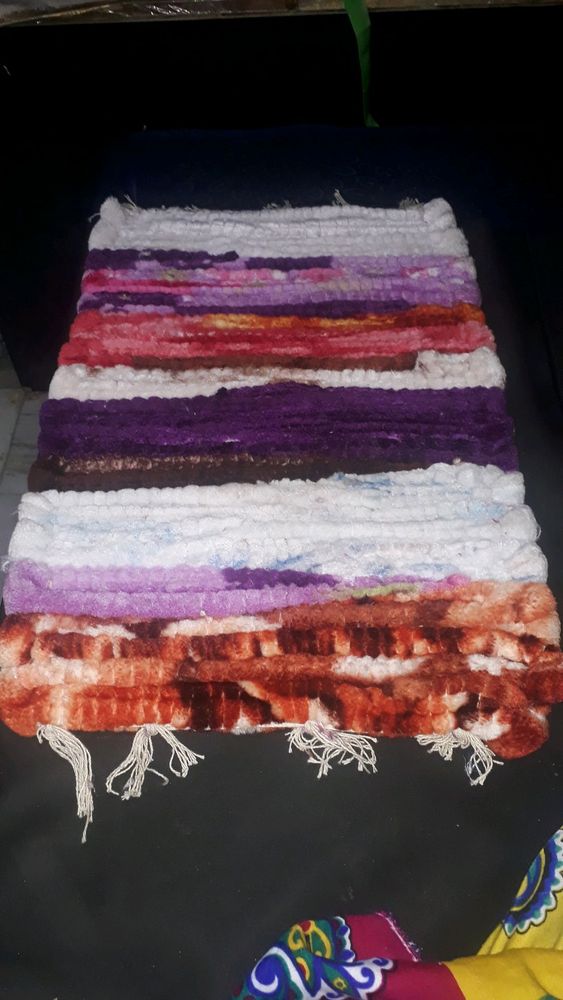 thick fur door mat