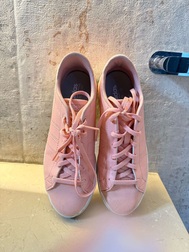 Adidas Pink Sneakers (check Description)