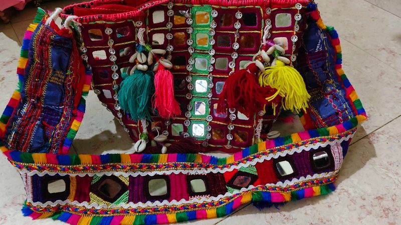 Full Mirror Working Banjara Bag Hand Made
