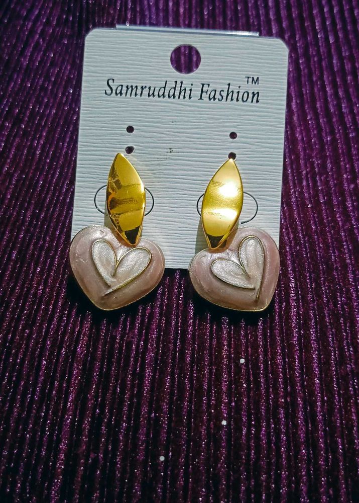 🩷💜Heart Shaped Drop Earrings💜🩷
