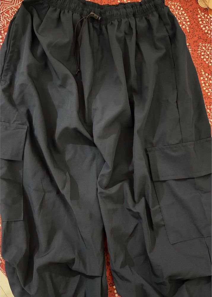 Navy Blue Cargo Pants