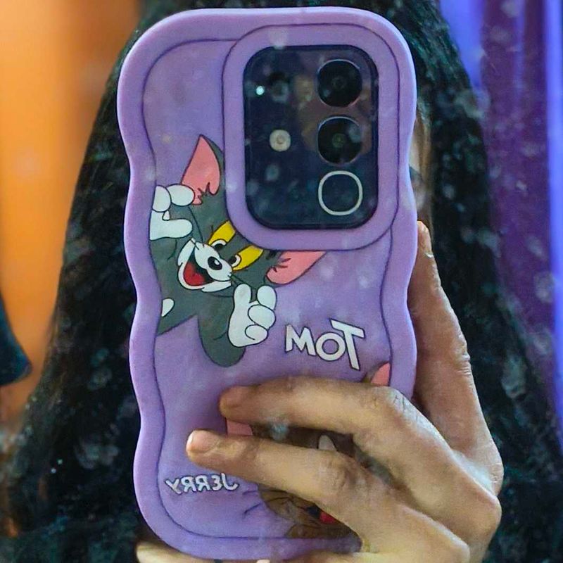 Vivo t4x5g cover tom and jerry