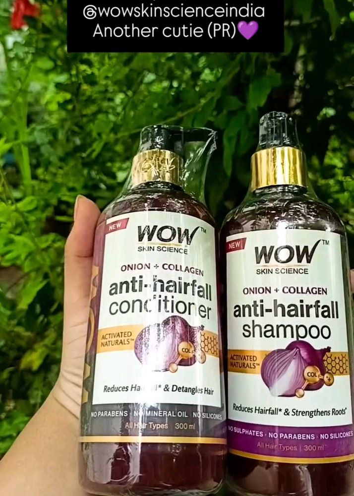 WOW Skin Science Anti-Hairfall Duo