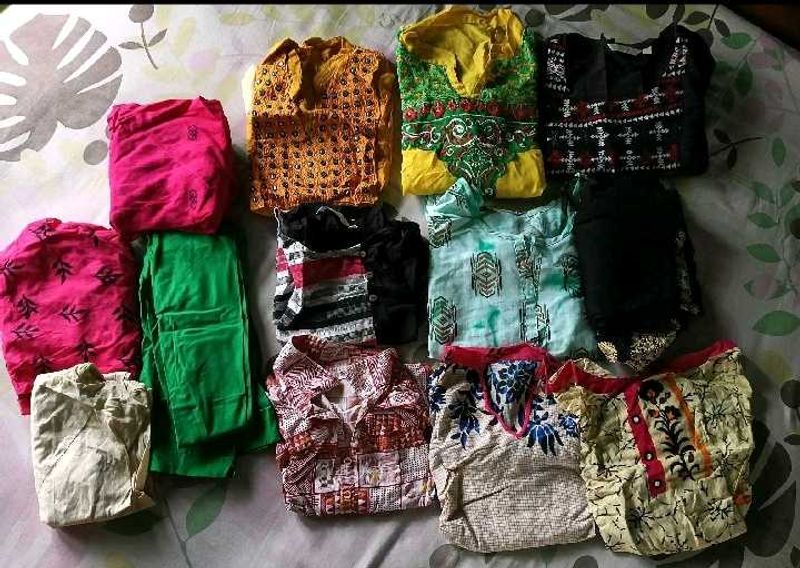 Set Of 8 Kurti&amp; 4pant