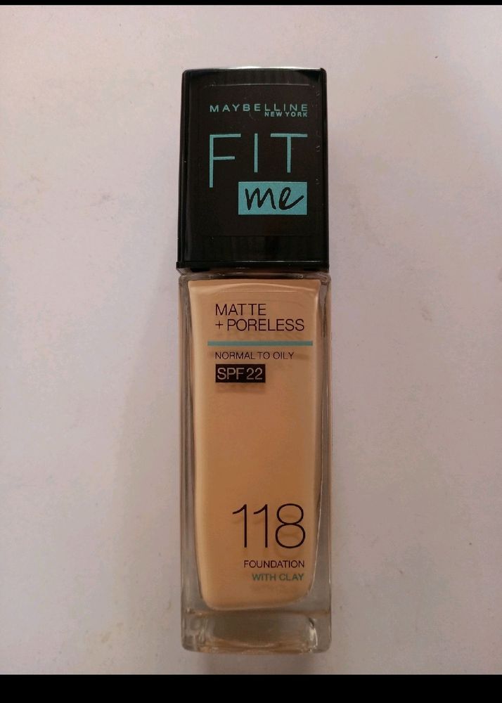 Maybelline Fit Me Foundation 118