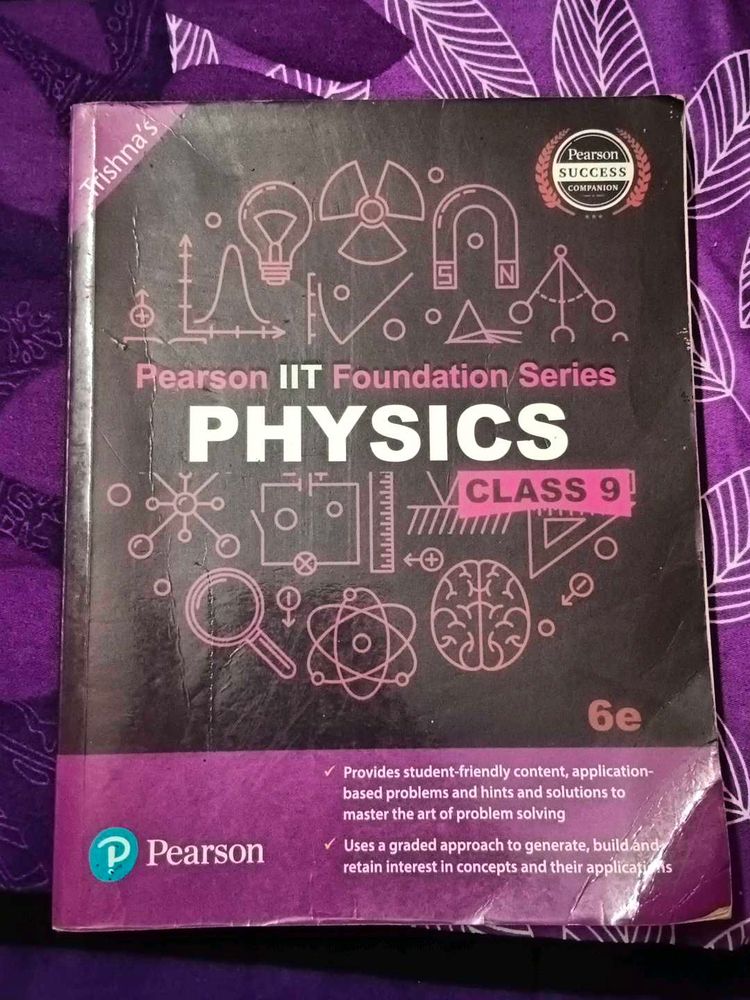 Pearson IIT Foundation Series Class 9 Physics