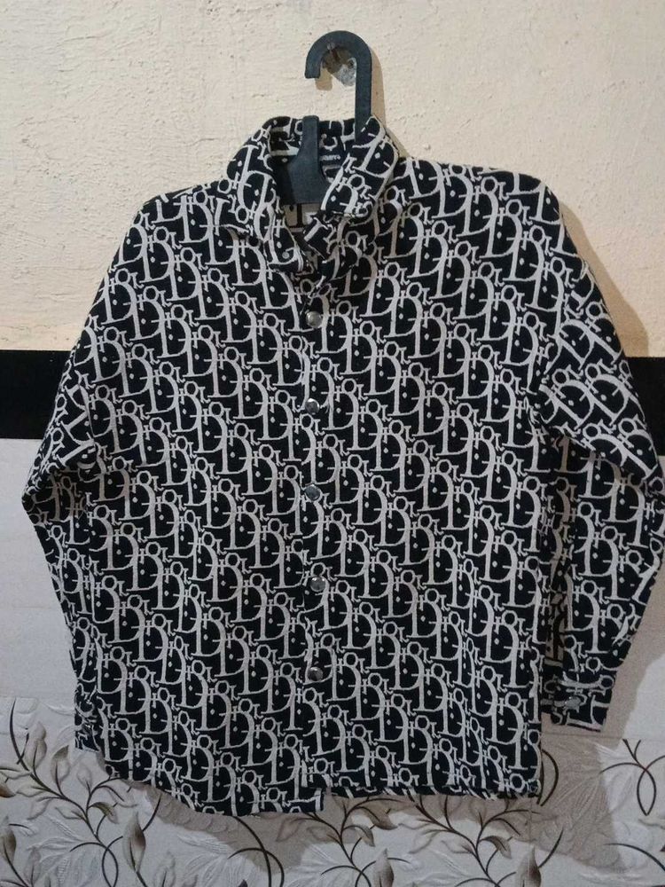 Dior Inspired Pattern Shirt