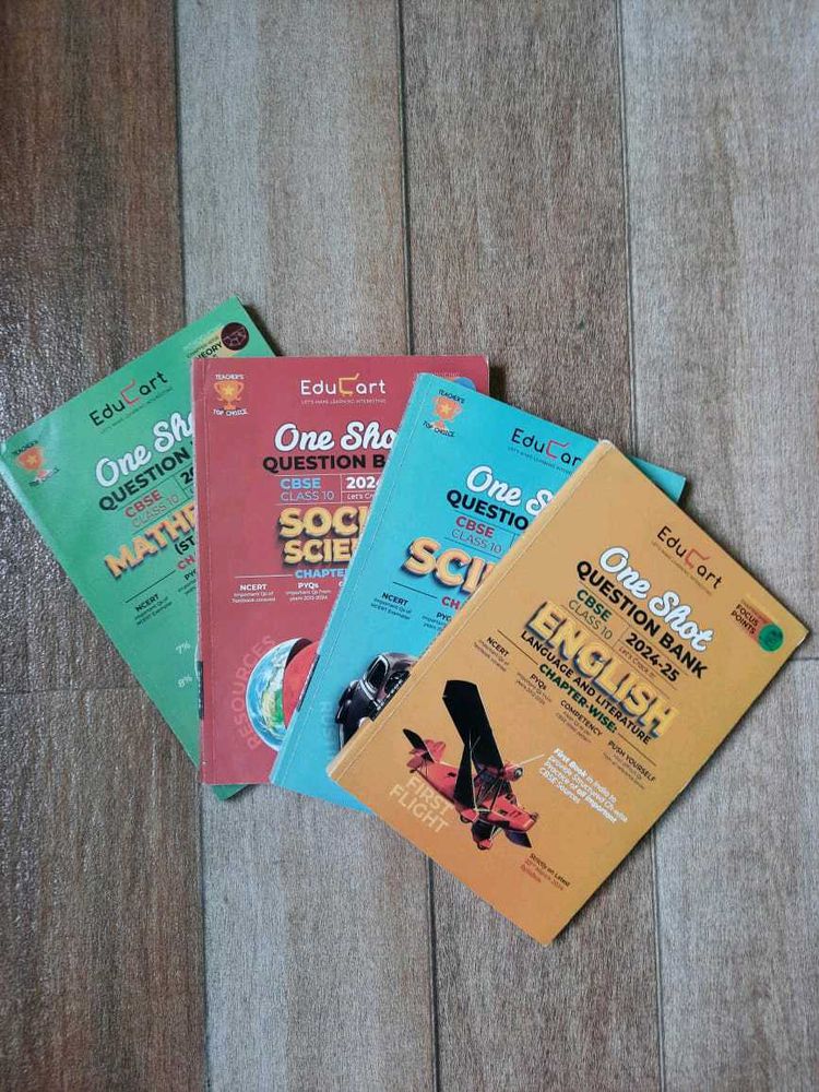Educart CBSE Class 10 One Shot Question Bank