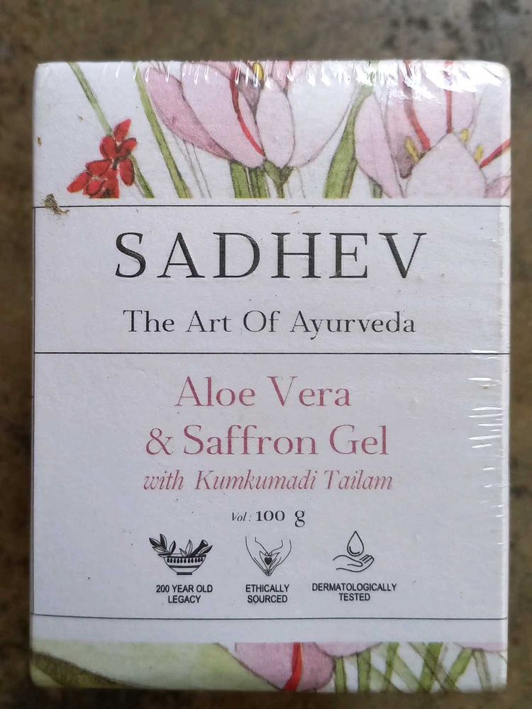 Sadhev Aloe Vera &amp; Saffron Gel