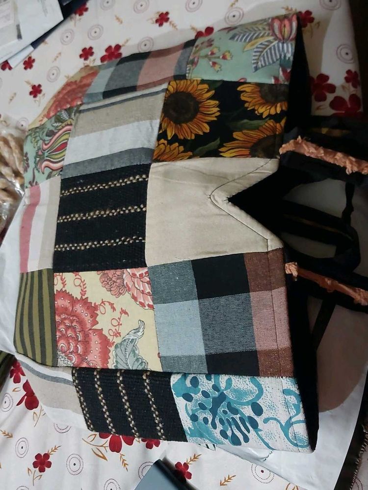Patchwork Tote Bag