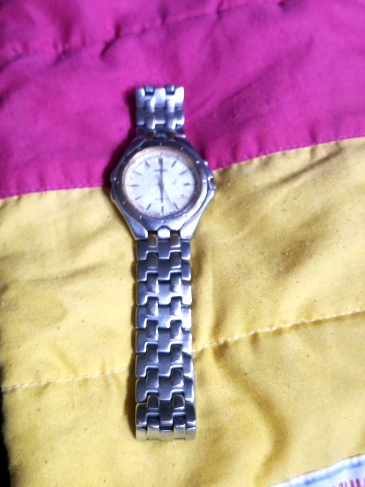 Silver-tone Ladies Watch