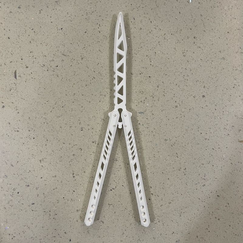 butterfly knife 3D printed