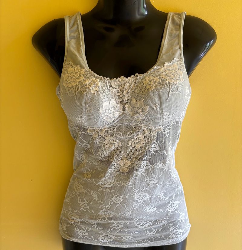 Camisole With Bra Attached Inside