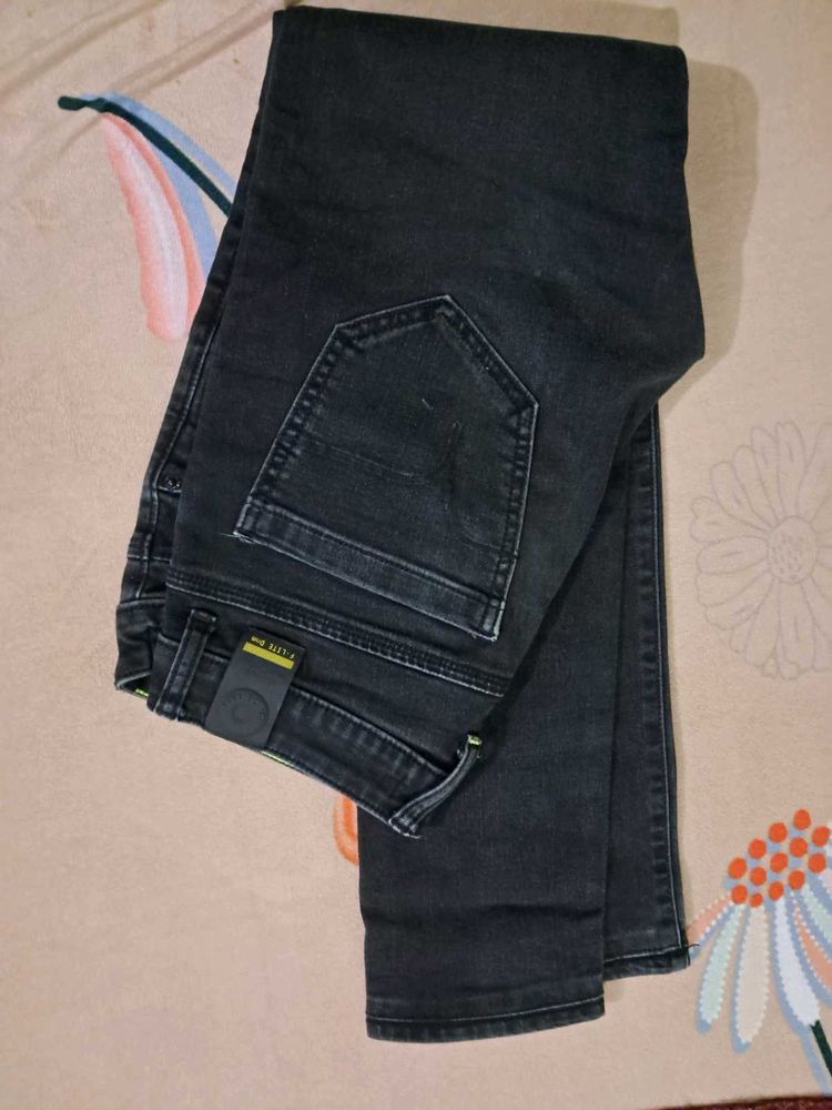 Black Denim Jeans