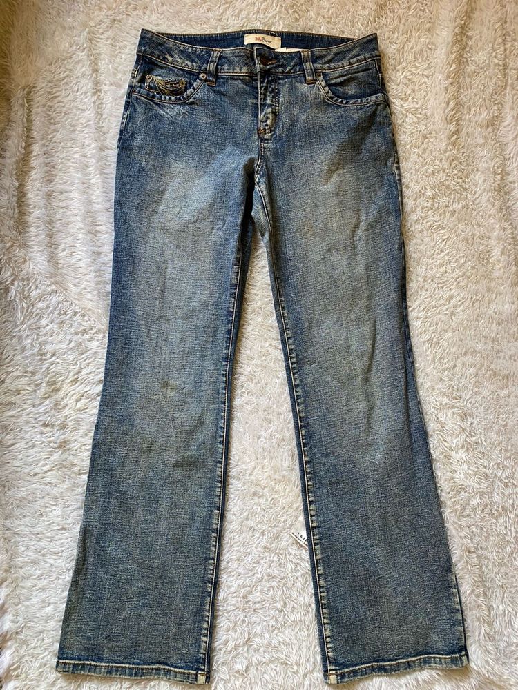 vintage Bootcut Denim Jeans