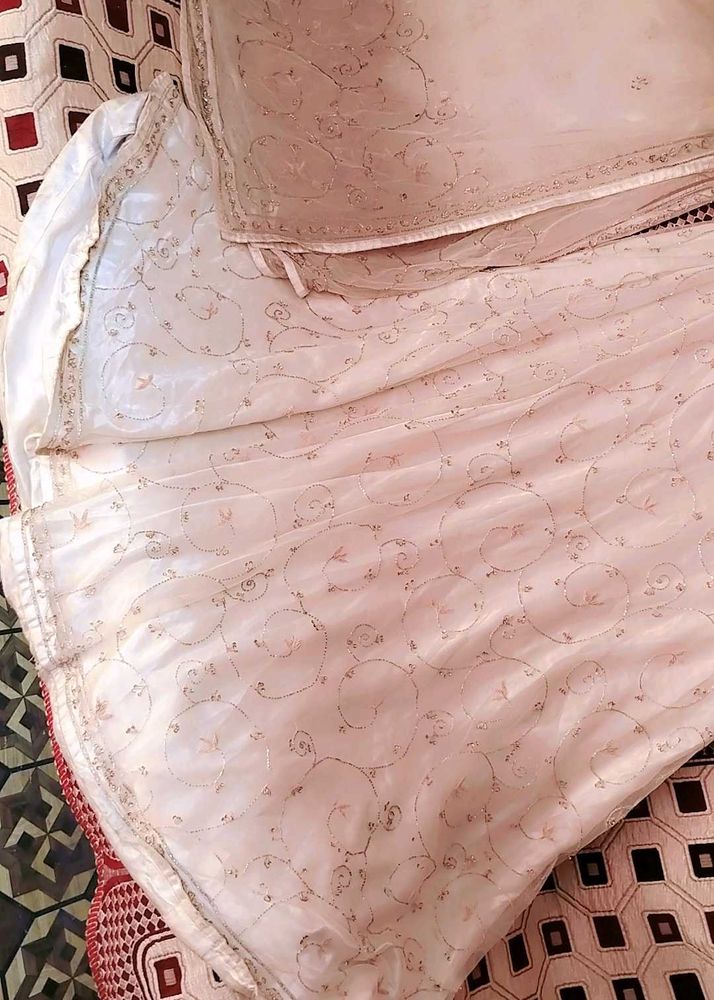 Heavy Beatiful White Lehenga