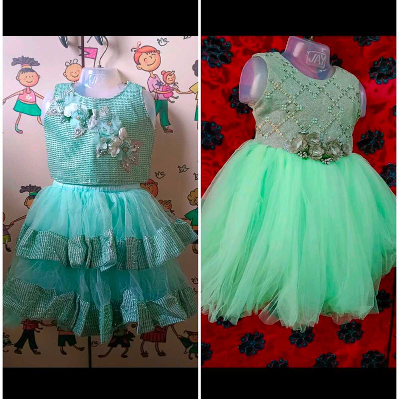 Combo Of Babygirl Dresses+🎁