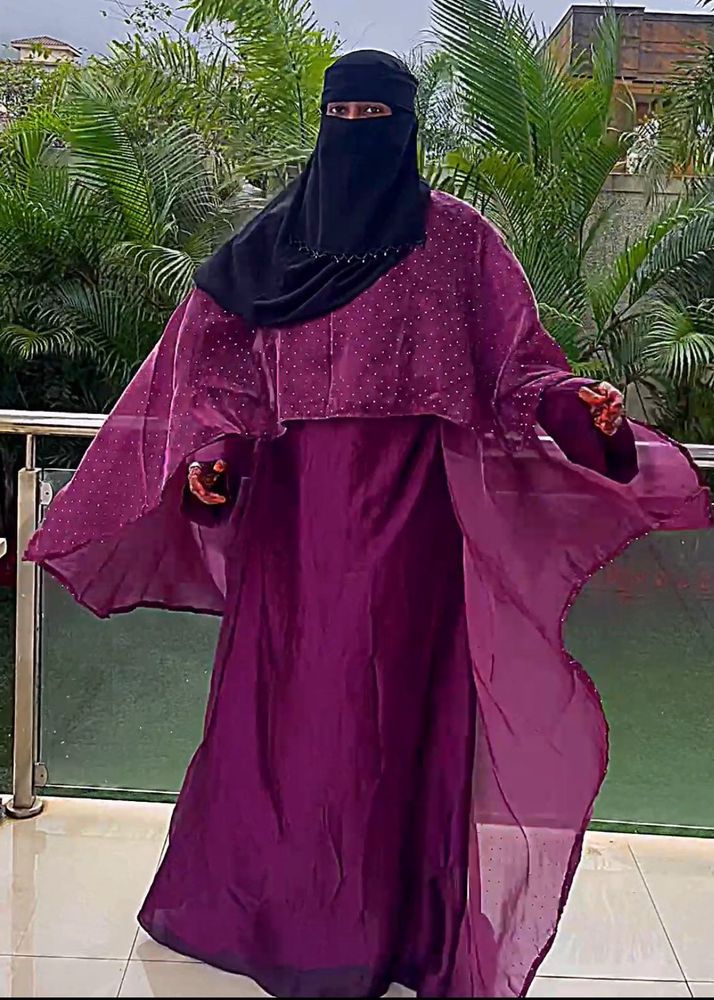 Designer Cape Abaya Bhurqa