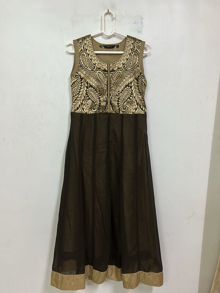 Elegant Embroidered Ethnic Dress