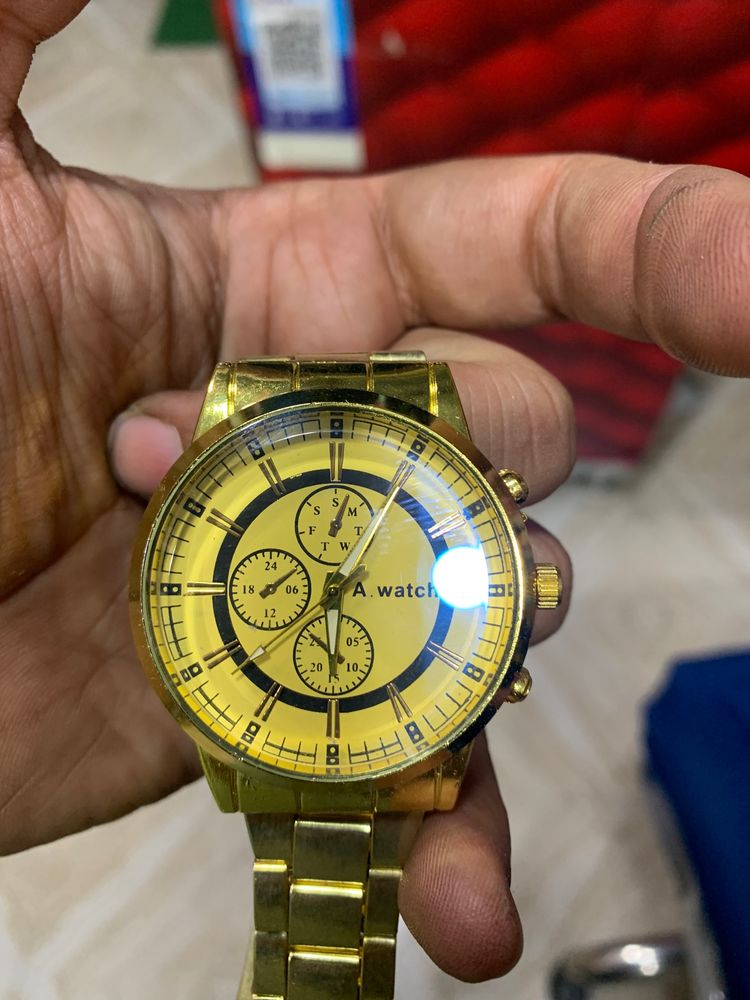 Brand New Golden Watch