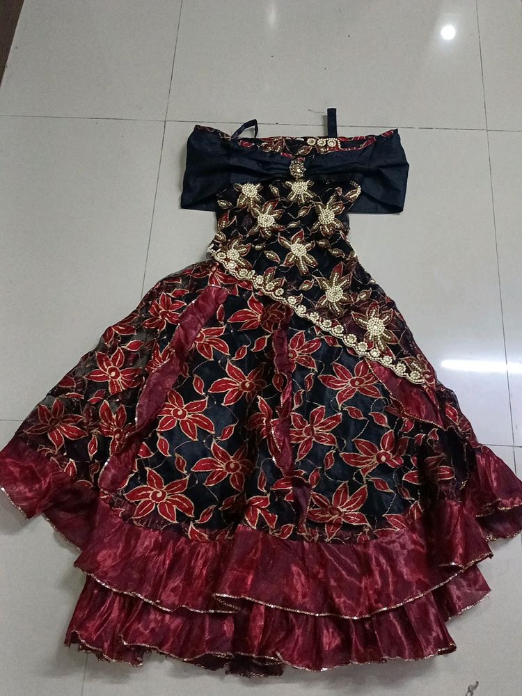 Frock For 9 To 10 Year Girls
